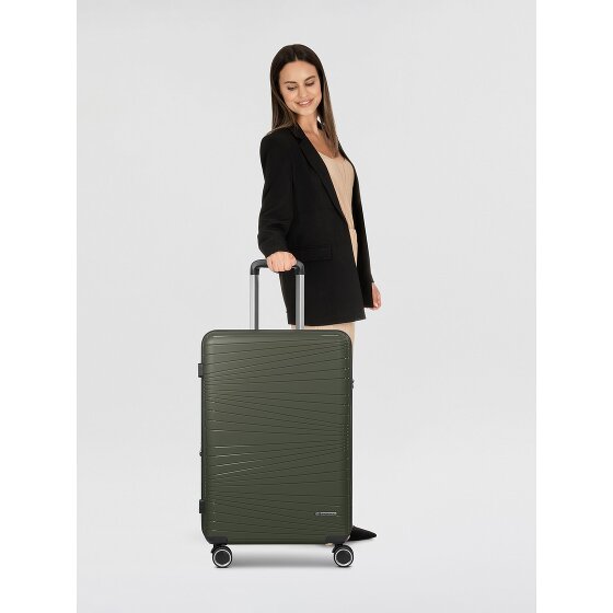 Franky Dallas 3.0 4-wiel trolley M 65 cm met rekbare vouw