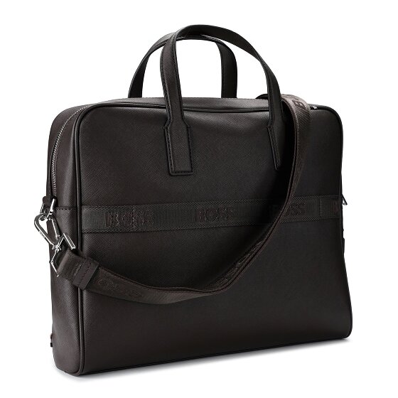 Boss Zair Koffer Leer 40 cm Laptop compartiment