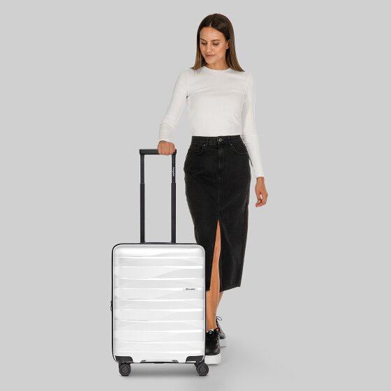 Bergpfeil Travel 4-wiel cabine trolley S 55 cm met uitbreidingsplooi