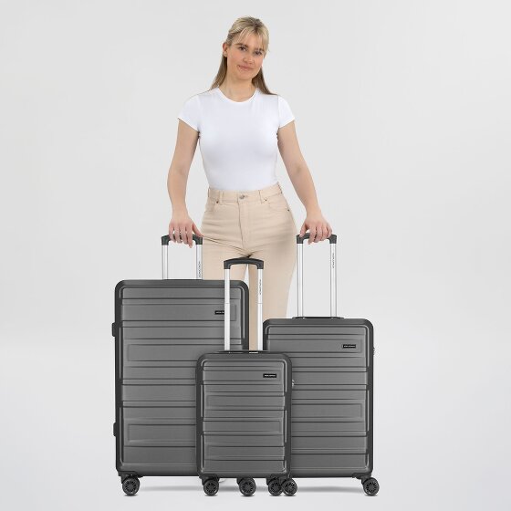 Worldpack New York 2.0 4 wielen Kofferset 3-delig