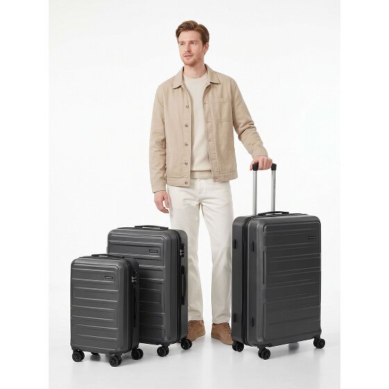 Worldpack New York 2.0 4 wielen Kofferset 3-delig