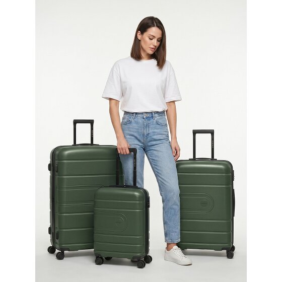 Redolz Essentials 11 4 wielen Kofferset 3-delig met uitbreidingsplooi