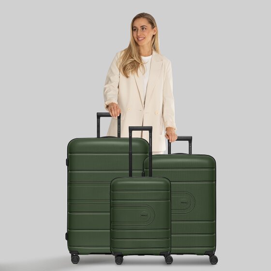 Redolz Essentials 11 4 wielen Kofferset 3-delig met uitbreidingsplooi