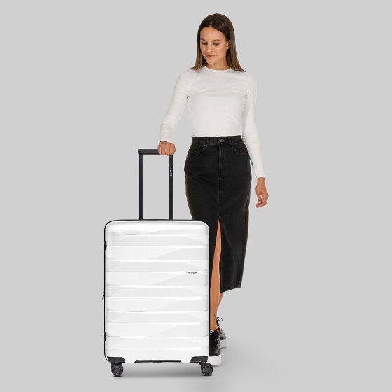 Bergpfeil Reis trolley op 4 wielen M 66 cm met uitbreidingsplooi
