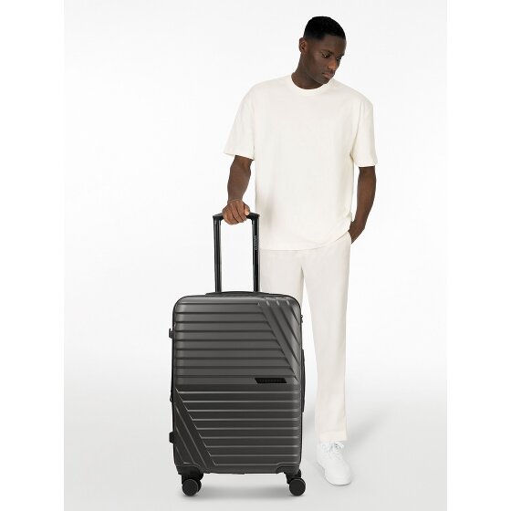 Cocoono Larnaka 4 wielen Trolley 68 cm met uitbreidingsplooi
