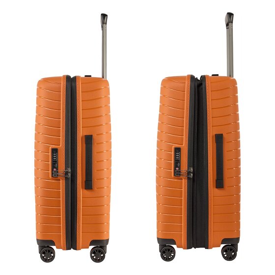 Stratic Novium 4 wielen Trolley M 65 cm met uitbreidingsplooi