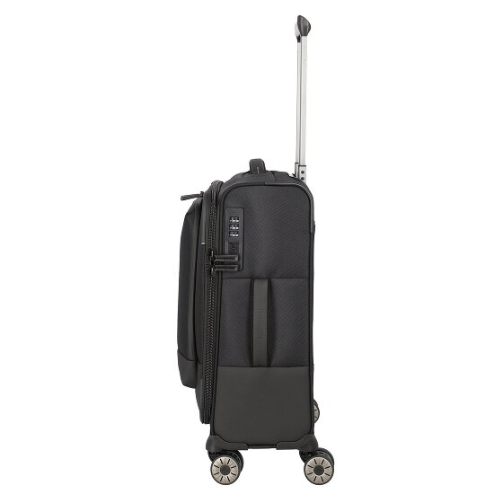 Travelite Crosslite 5.0 4 wielen Cabinewagen S 55 cm Laptop compartiment
