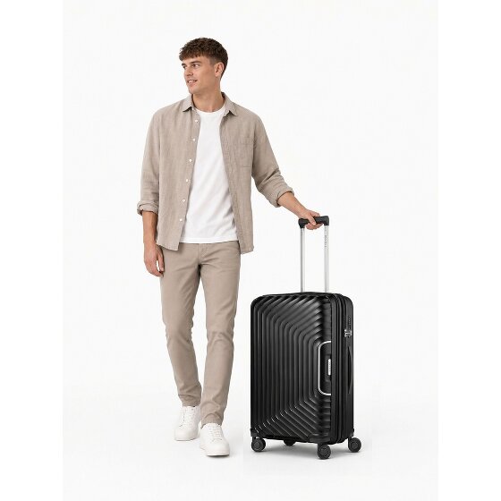 Redolz Essentials 01 4 wielen Trolley M 66 cm met uitbreidingsplooi