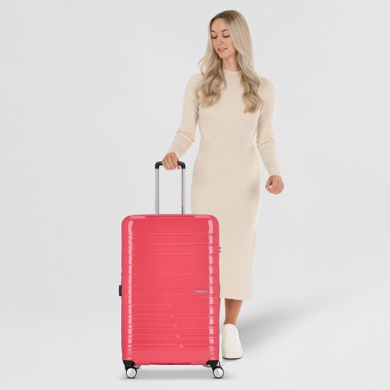 American Tourister Flashline Pop 4 wielen Trolley XL 78 cm met uitbreidingsplooi