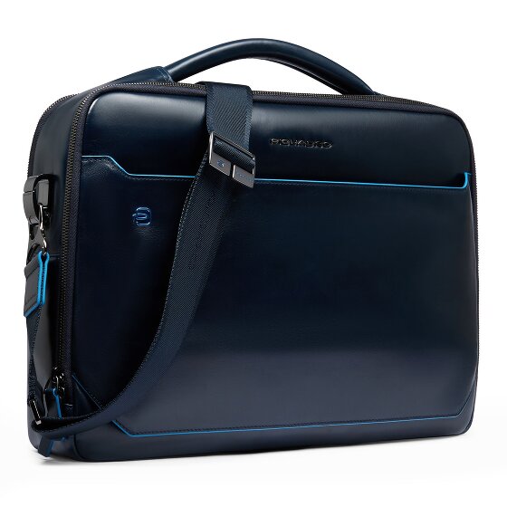 Piquadro Blue Square Koffer Leer 39 cm Laptop compartiment
