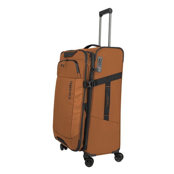 Travelite Briize 4 wielen Trolley L 78 cm met uitbreidingsplooi