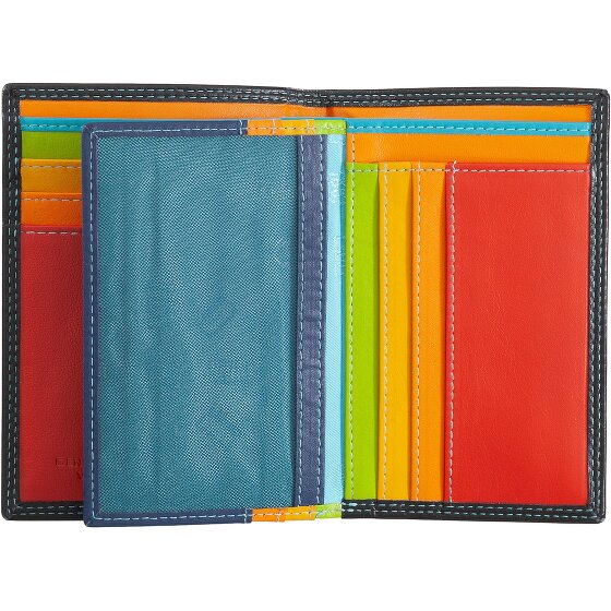 DuDu Tiberio Portemonnee RFID-bescherming Leder 9.5 cm