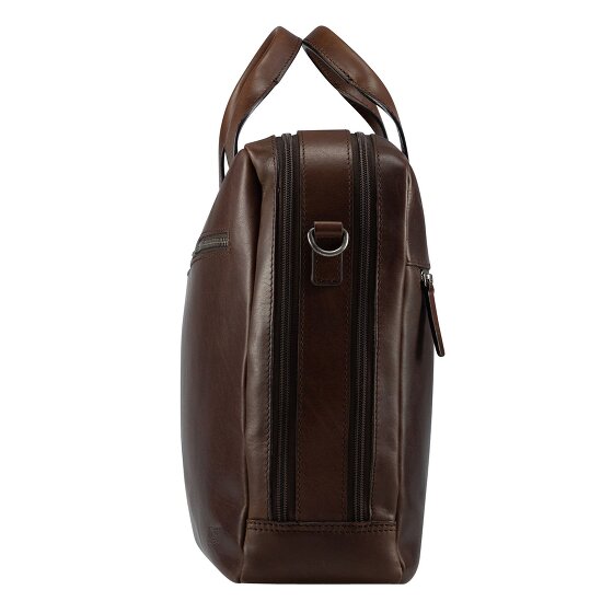 Jost Lund Koffer Leer 40.5 cm Laptop compartiment