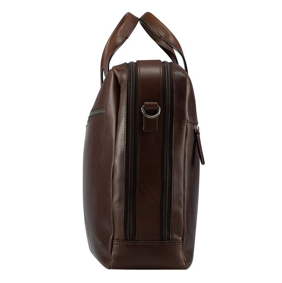 Jost Lund Koffer Leer 40.5 cm Laptop compartiment