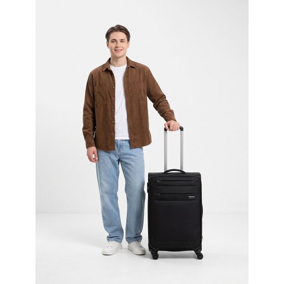Worldpack Chicago 4 wielen Trolley M 67 cm met uitbreidingsplooi