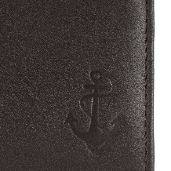 oxmox Leather Portemonnee RFID-bescherming Leder 10 cm
