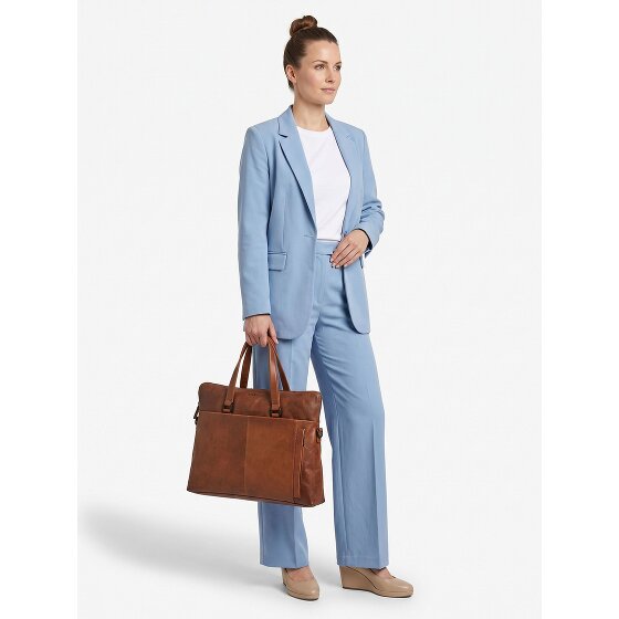 Greenburry Newport Aktentas Leder 39 cm Laptopvak