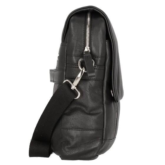 Alassio Oro Messenger leder 38 cm laptop compartiment