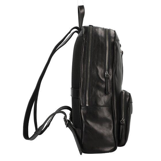 The Bridge Fabio Dagrugzak Leer 42 cm Laptop compartiment