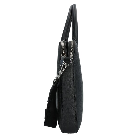 Boss New Crosstown Koffer Leer 39 cm Laptop compartiment