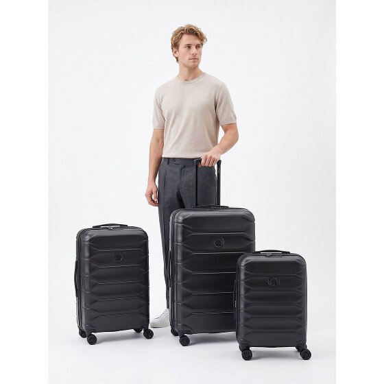 Delsey Paris Meteor 4 wielen Kofferset 3-delig met uitbreidingsplooi