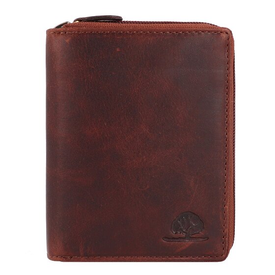 Greenburry Rugged Portemonnee RFID-bescherming Leer 10 cm