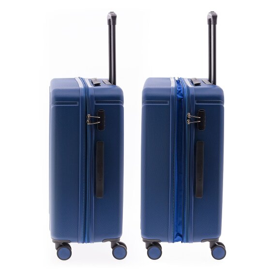 Gladiator 2900 4 wielen Trolley M 67 cm met uitbreidingsplooi