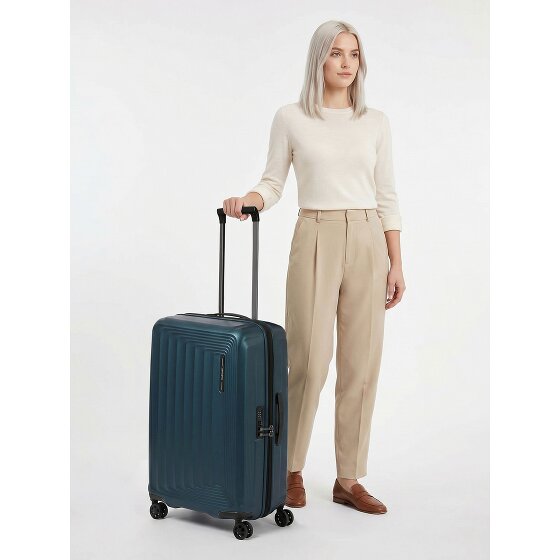 Samsonite Nuon 4 wielen Trolley 69 cm met uitbreidingsplooi