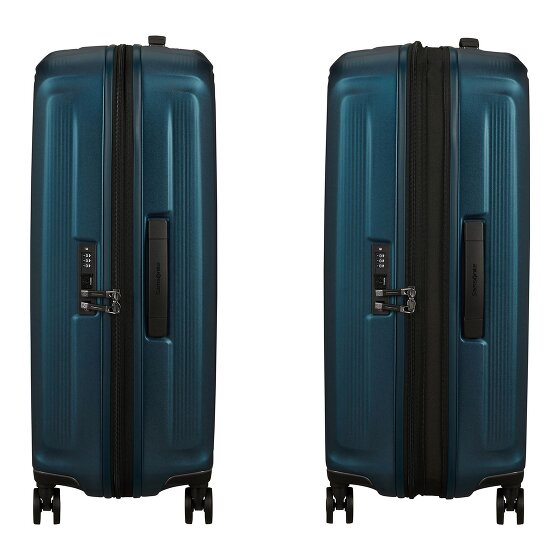 Samsonite Nuon 4 wielen Trolley 69 cm met uitbreidingsplooi