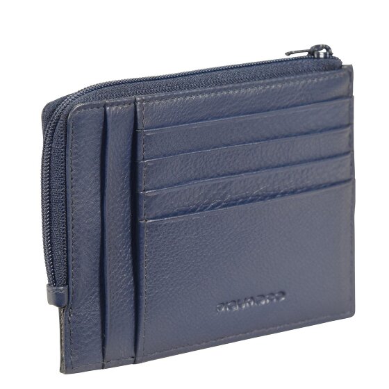Piquadro Pulse Creditcard etui Leer 12,5 cm