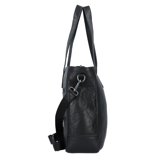 Plevier Rock Shopper Tas Leer 41 cm Laptop compartiment