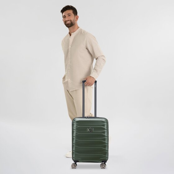Delsey Paris Meteor 4 wielen Cabinewagen 55 cm met uitbreidingsplooi