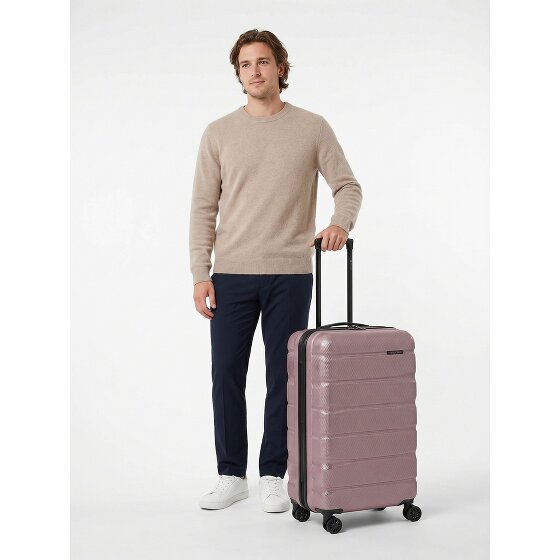 Franky Munich 4.0 4-wiel trolley M 66 cm met uitbreidingsplooi