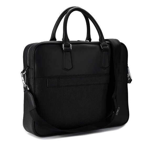 Boss New Crosstown Koffer Leer 39 cm Laptop compartiment