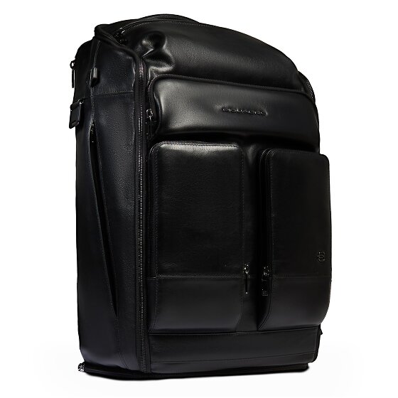 Piquadro Philip Dagrugzak Leer 50 cm Laptop compartiment
