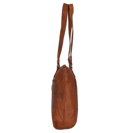 Greenland Nature Femi & Nine Leren Schoudertas 35 cm