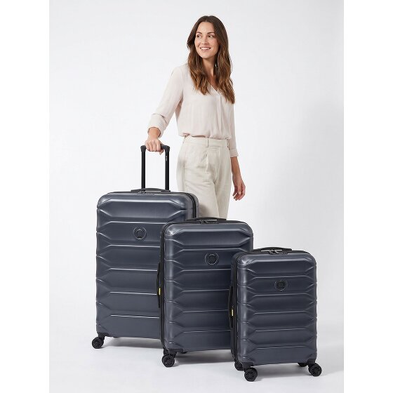 Delsey Paris Meteor 4 wielen Kofferset 3-delig met uitbreidingsplooi