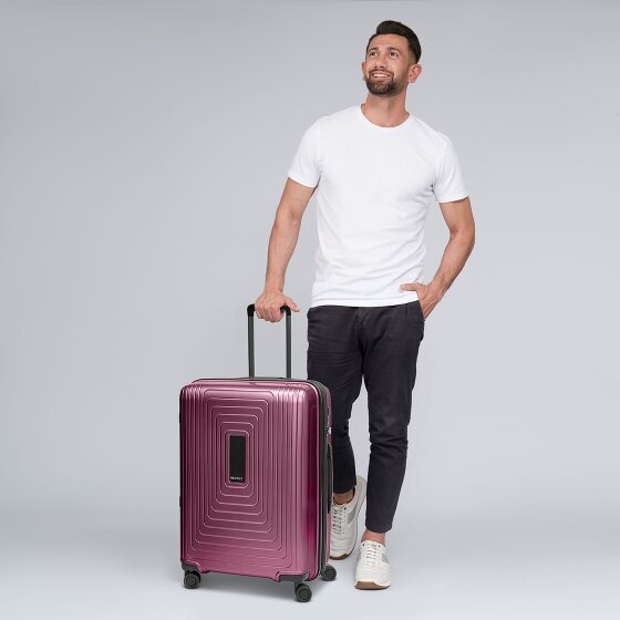 Redolz Essentials 14 4 wielen Trolley M 65 cm met uitbreidingsplooi
