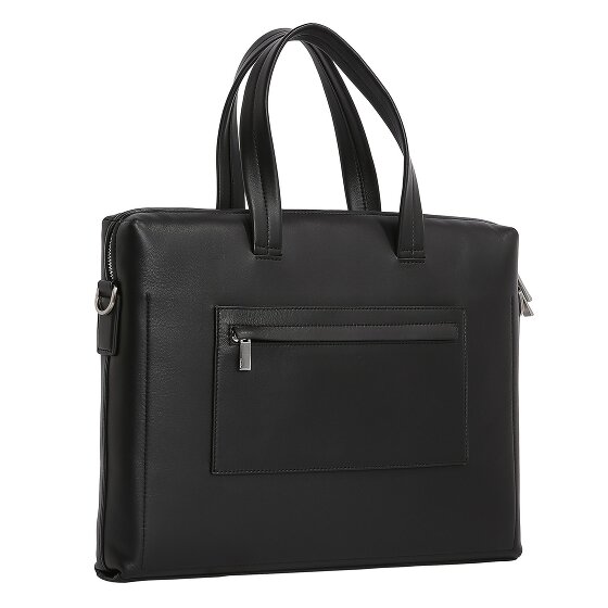 Calvin Klein CK Premium Koffer Leer 40.5 cm Laptop compartiment