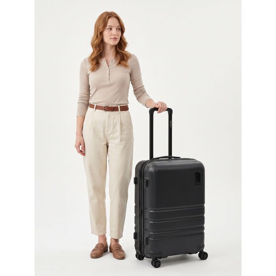 Redolz Pro ABS 4 wielen Trolley 65 cm met uitbreidingsplooi