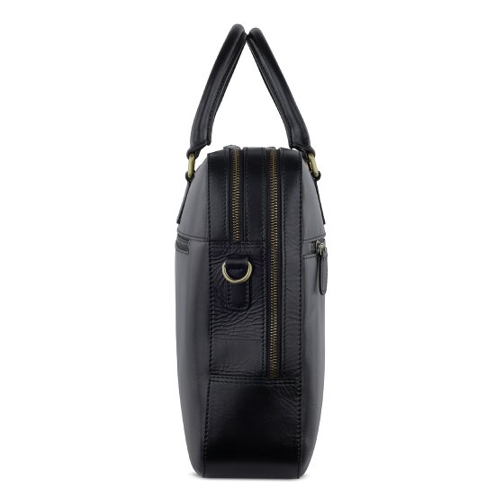 bugatti Remo Koffer Leer 40 cm Laptop compartiment