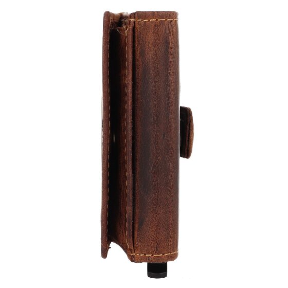 Greenburry Vintage Portemonnee RFID-bescherming Leer 7.5 cm