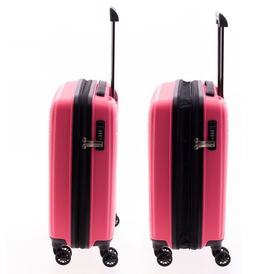 Gladiator 1700 4 wielen Cabinewagen 55 cm met uitbreidingsplooi Gladiator 1700 4 wielen Cabinewagen 55 cm met uitbreidingsplooi