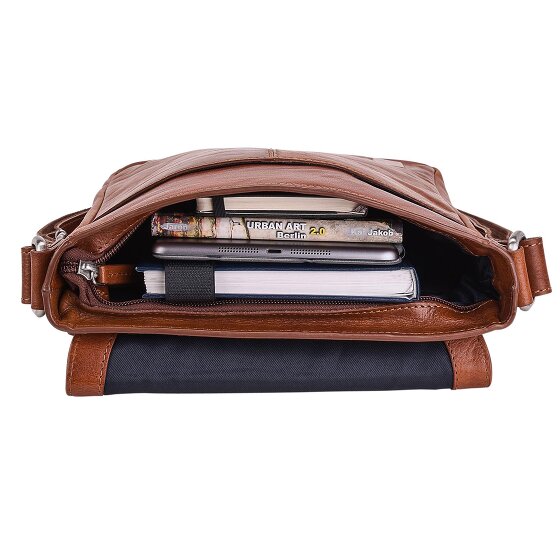 Leonhard Heyden Cambridge Schoudertas Leer 23 cm