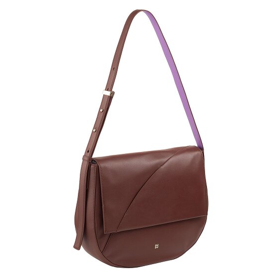 DuDu Formentera Schoudertas Leer 34 cm