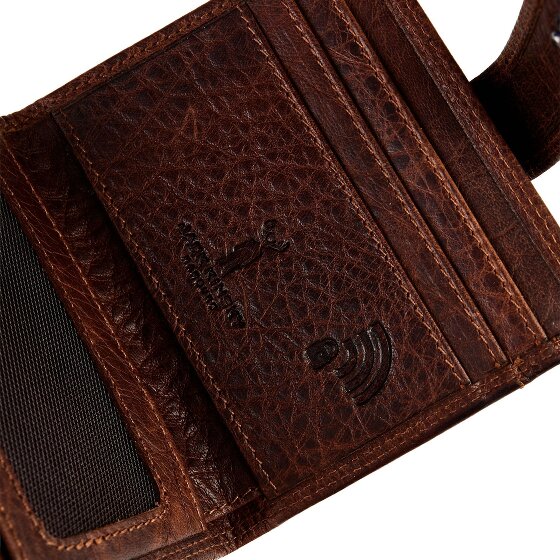 Jack Kinsky Porto 116 Portemonnee RFID-bescherming Leer 10 cm