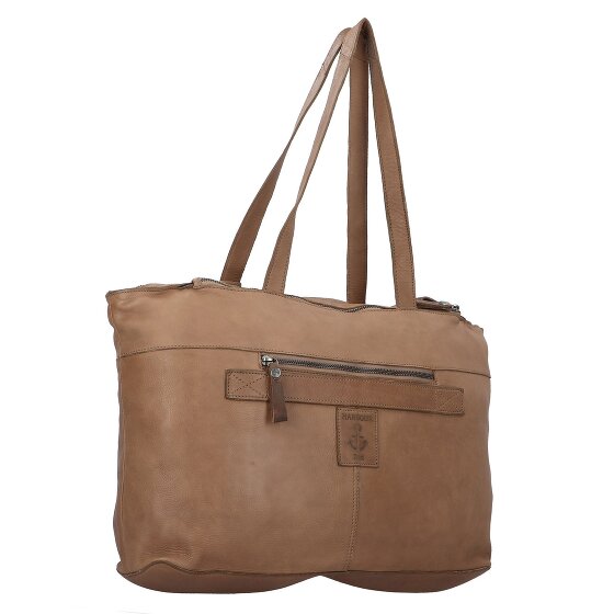 Harbour 2nd Urban Poets Jordan Shopper Tas Leder 44.5 cm