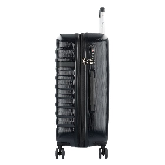 bugatti Corium 4 wielen Trolley 66 cm met uitbreidingsplooi