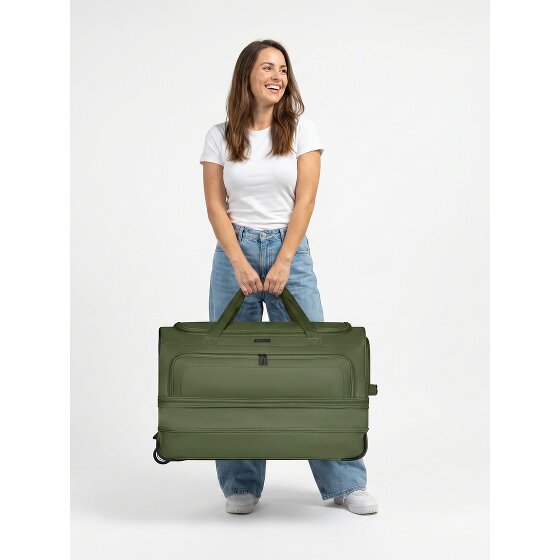 Redolz Duffle Essentials reistas op 2 wielen 70 cm L met uitbreidingsflap