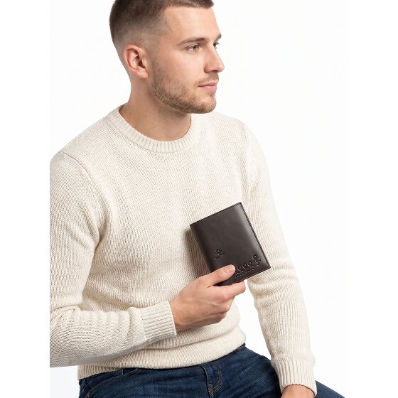 oxmox Leather Portemonnee RFID-bescherming Leder 10 cm